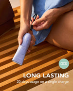 LADYSPOT HC-W003A lavender bikini trimmer rechargeable battery feature 