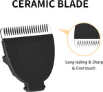 MANSPOT ceramic replacement blade close-up with long-lasting sharp cool-touch claim
