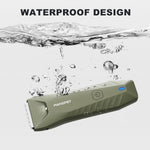 MANSPOT HC-W017 metallic green body trimmer waterproof design 