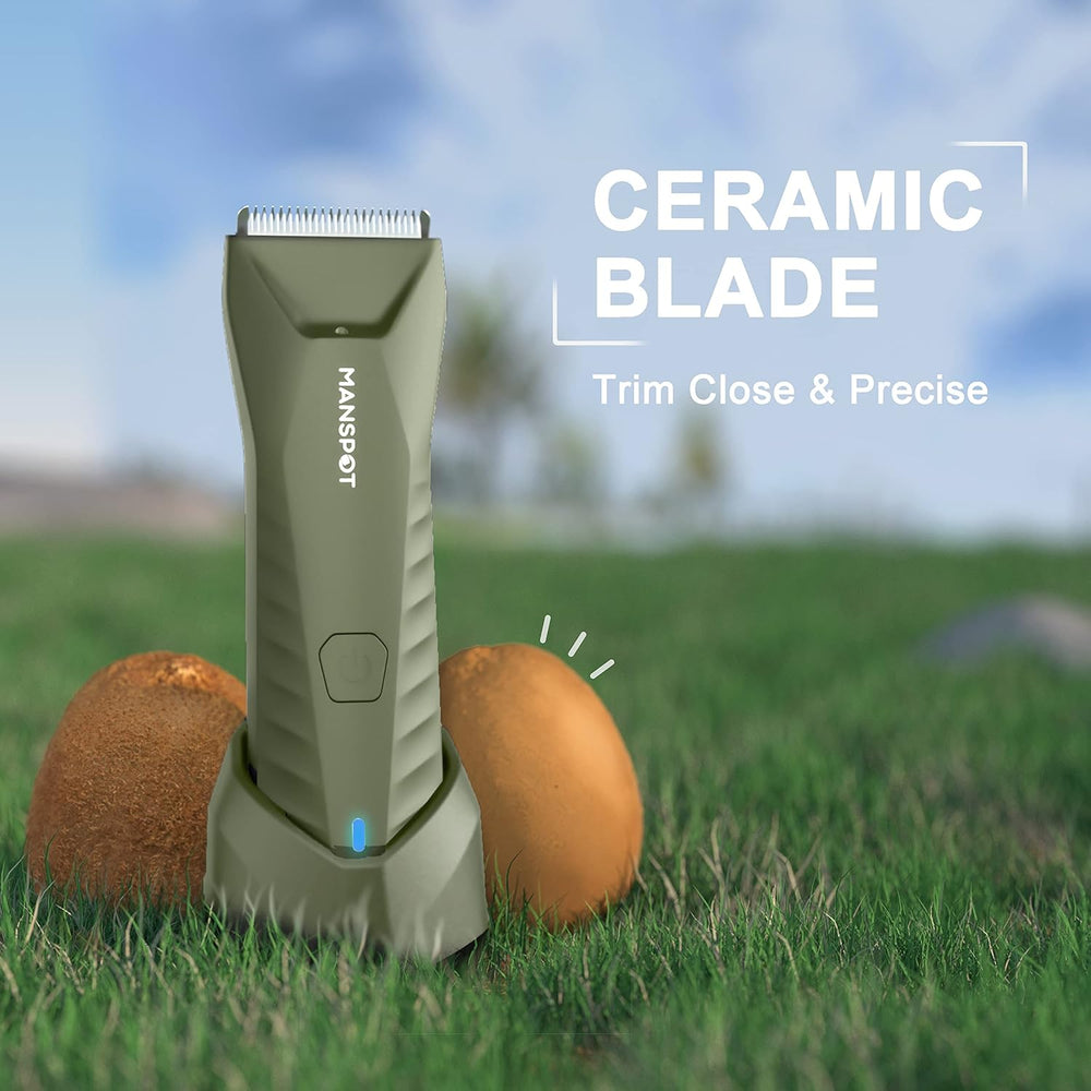 SPOTMATE LED body and groin trimmer with charging dock hover image 