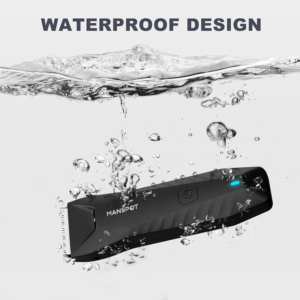 MANSPOT Body & Groin Trimmer with Charging Dock product feature [locale:en] 