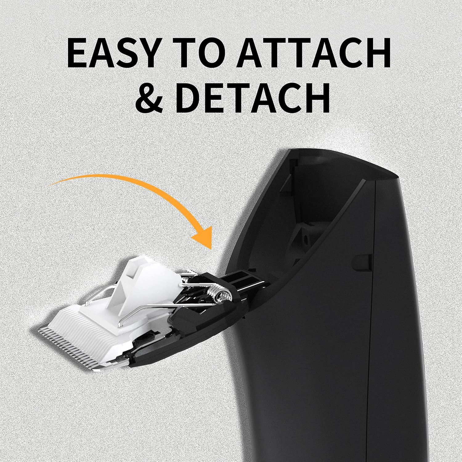 MANSPOT replacement blade snap-in attach and detach installation