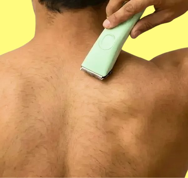 MANSPOT trimmer for back grooming