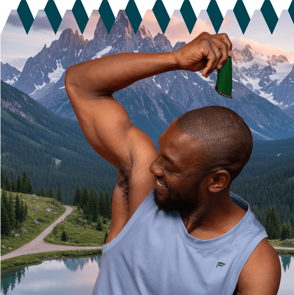 MANSPOT body and groin trimmer for men with grooming guards