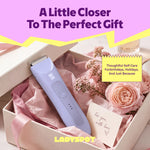 LADYSPOT Slim purple trimmer self-care gift presentation 