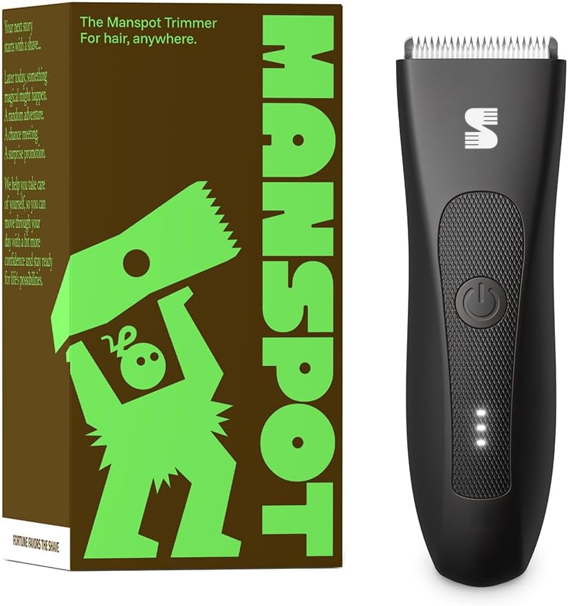 MANSPOT メンズ ボディシェーバー VIO デリケートゾーン トリマー