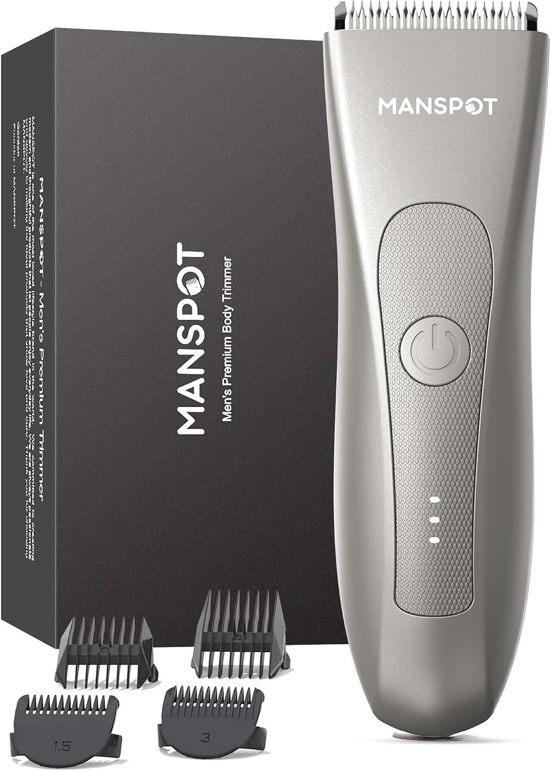 MANSPOT HC-W003A trimmer and legacy packaging front view 