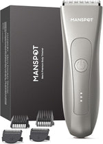 MANSPOT HC-W003A trimmer and legacy packaging front view 
