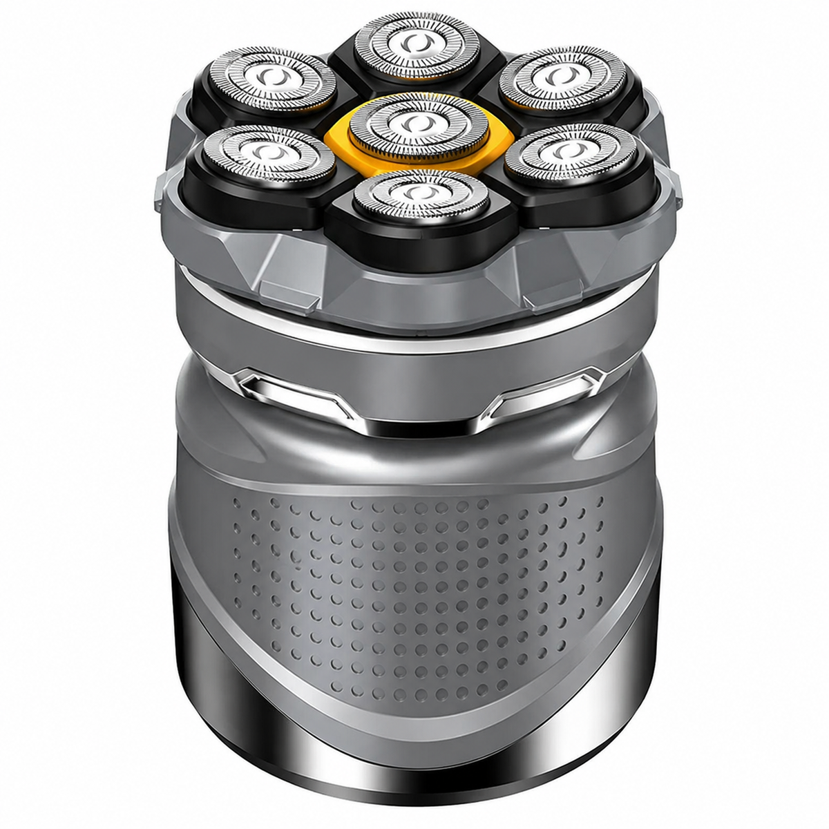 MANSPOT 7D electric head shaver in silver