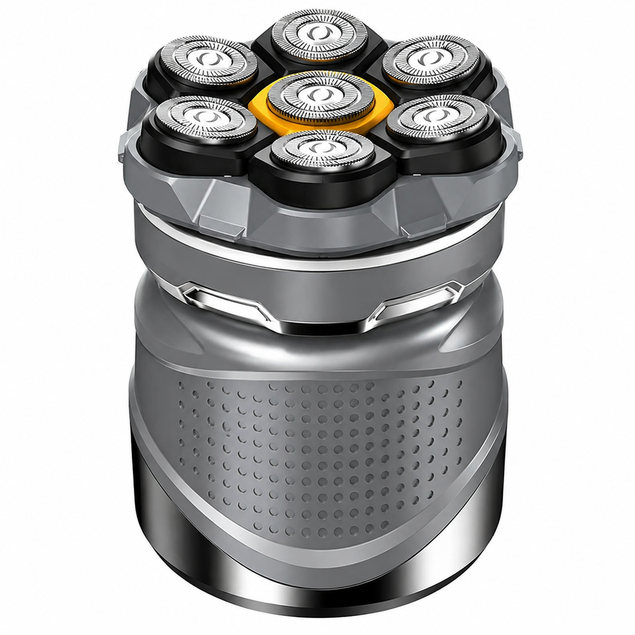 MANSPOT 7D electric head shaver in silver