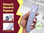 LADYSPOT Slim purple bikini trimmer IPX7 wet and dry grooming 
