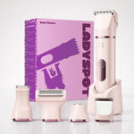 LADYSPOT 4-in-1 body trimmer kit with box and attachments