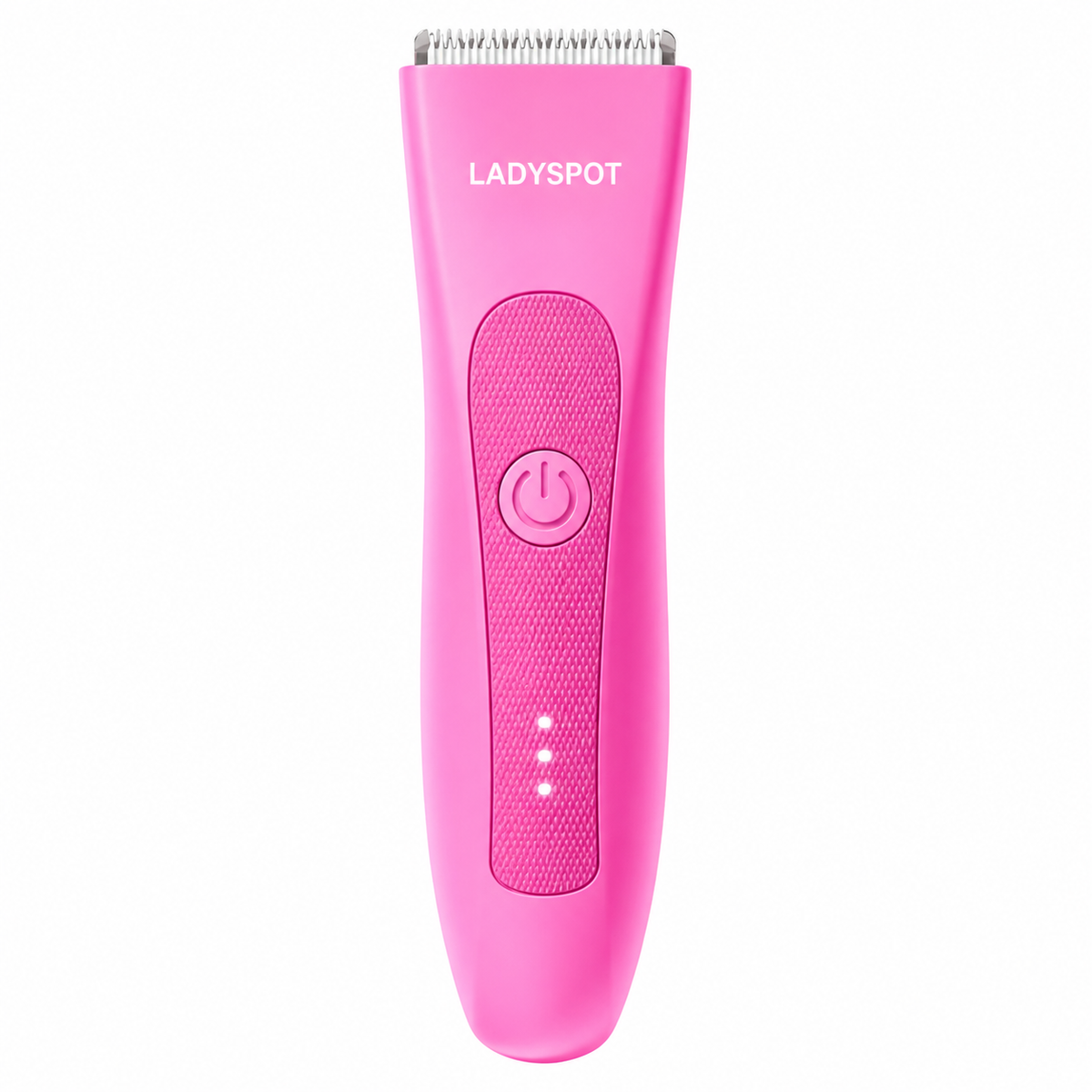 LADYSPOT rose red bikini line trimmer for women front view 