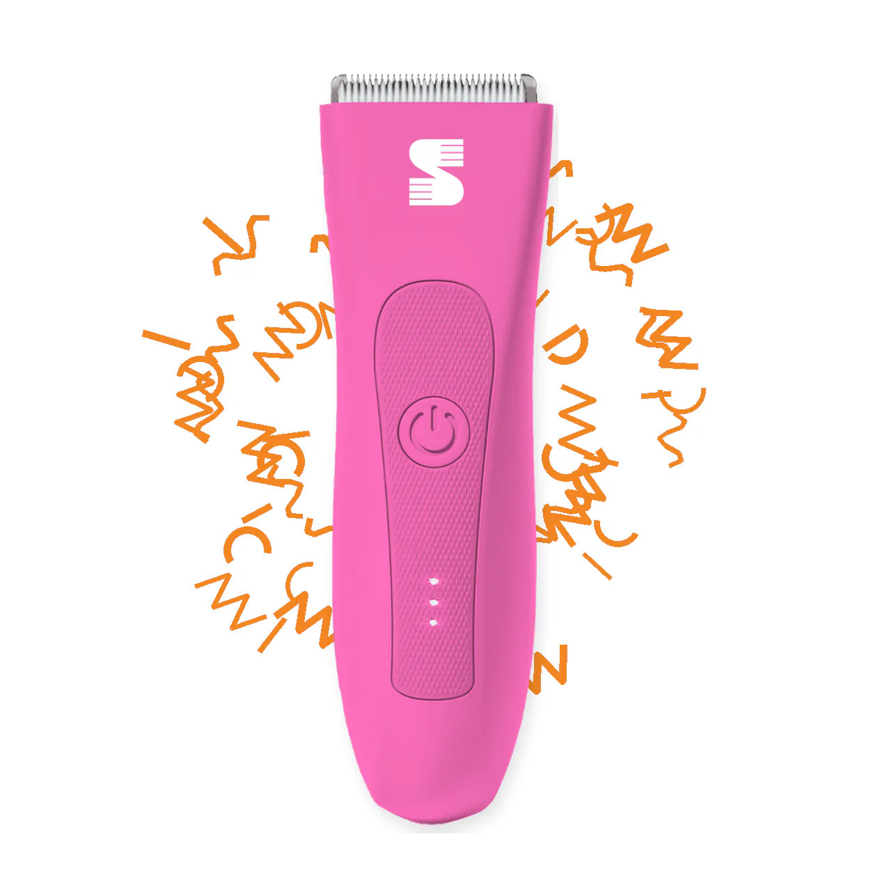 LADYSPOT rose red waterproof bikini trimmer for women motion graphic hover 