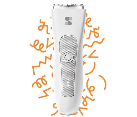 LADYSPOT white waterproof bikini trimmer for women motion graphic hover 
