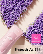 LADYSPOT HC-W003A pink bikini trimmer with purple flowers 