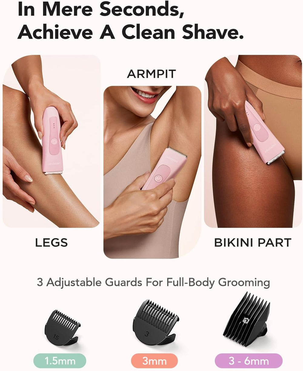 LADYSPOT HC-W003A pink body trimmer product gallery image 6 from the Canadian listing 