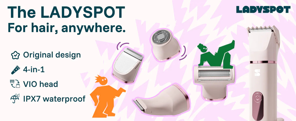 LADYSPOT Detail Trimmer four-in-one body grooming kit