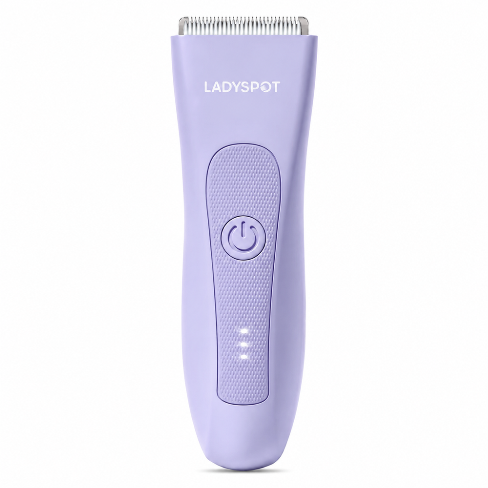 LADYSPOT HC-W003A lavender bikini trimmer alternate front view 