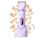 LADYSPOT lavender rechargeable face and body trimmer kit motion graphic hover 