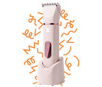 LADYSPOT pink rechargeable face and body trimmer kit motion graphic hover 