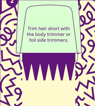 Trim Longer Hair