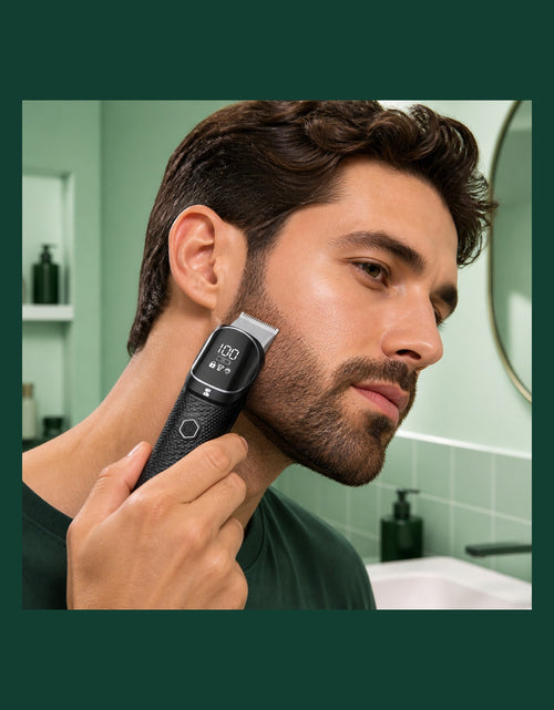 T-blade — define beard lines, sideburns and necklines with short edging strokes.