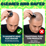 MANSPOT 7D head shaver magnetic head safety comparison