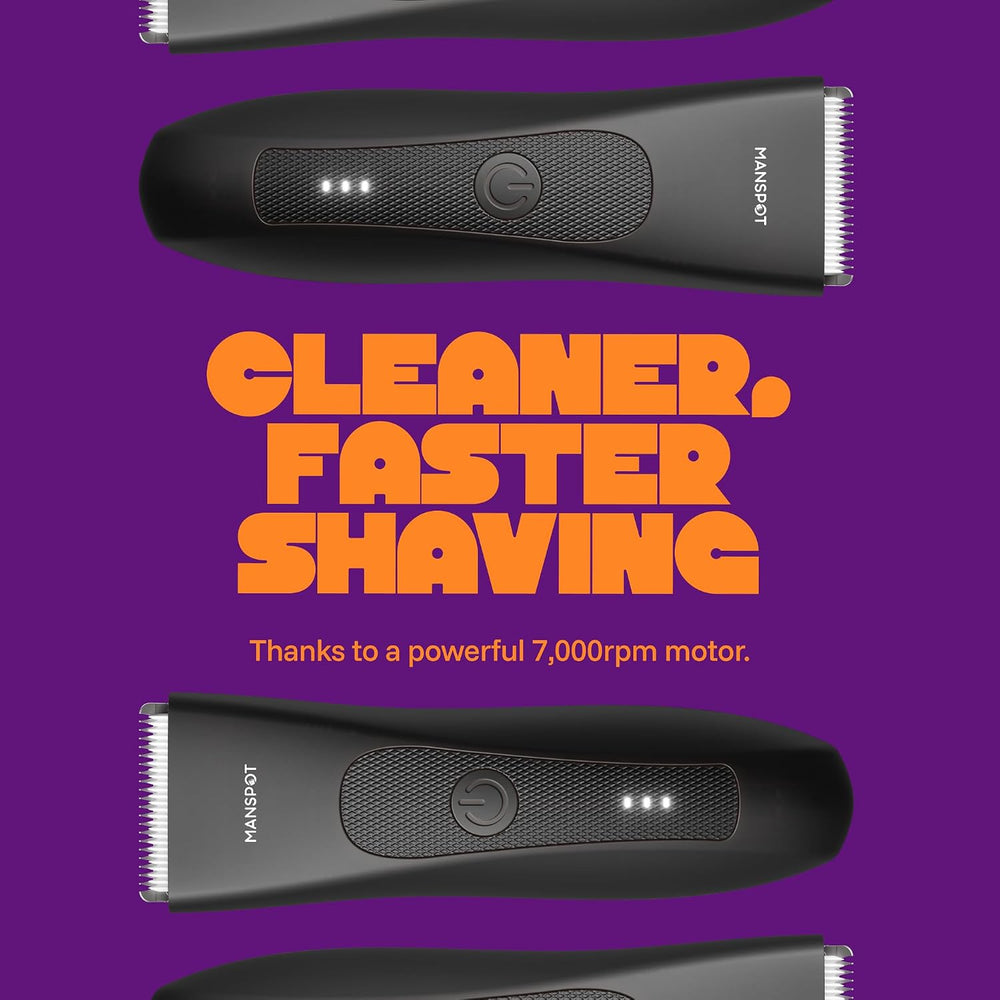 MANSPOT W003A black body trimmer motor illustration [locale:en] 