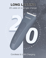 MANSPOT W003A blue body trimmer battery illustration [locale:en] 