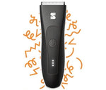 MANSPOT black body and groin trimmer hover with orange motion graphic [locale:en] 