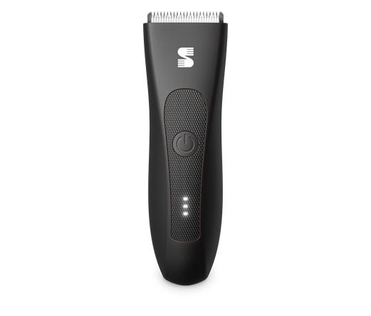 MANSPOT Manscape Groin & Body Hair Trimmer for Men, Electric Ball Pubic Trimmer Shaver, Ceramic Blade Heads,Waterproof, Black