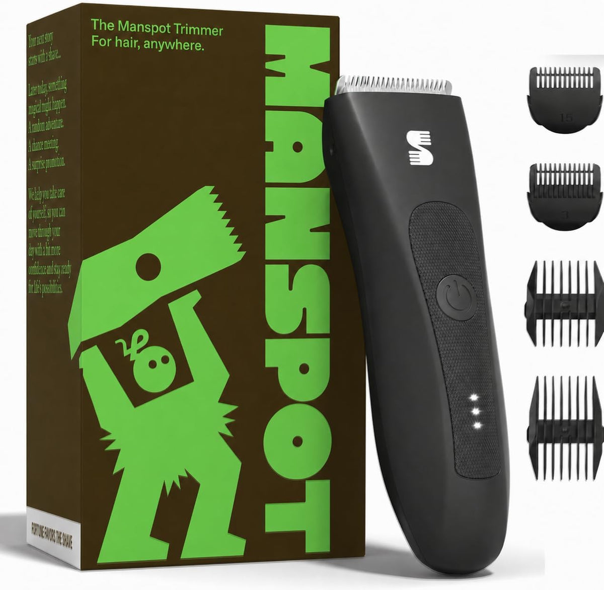MANSPOT W003A Black body trimmer gallery image 2 from the DE listing 