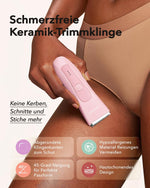 LADYSPOT W003A pink body trimmer ceramic blade grooming illustration [locale:de] 