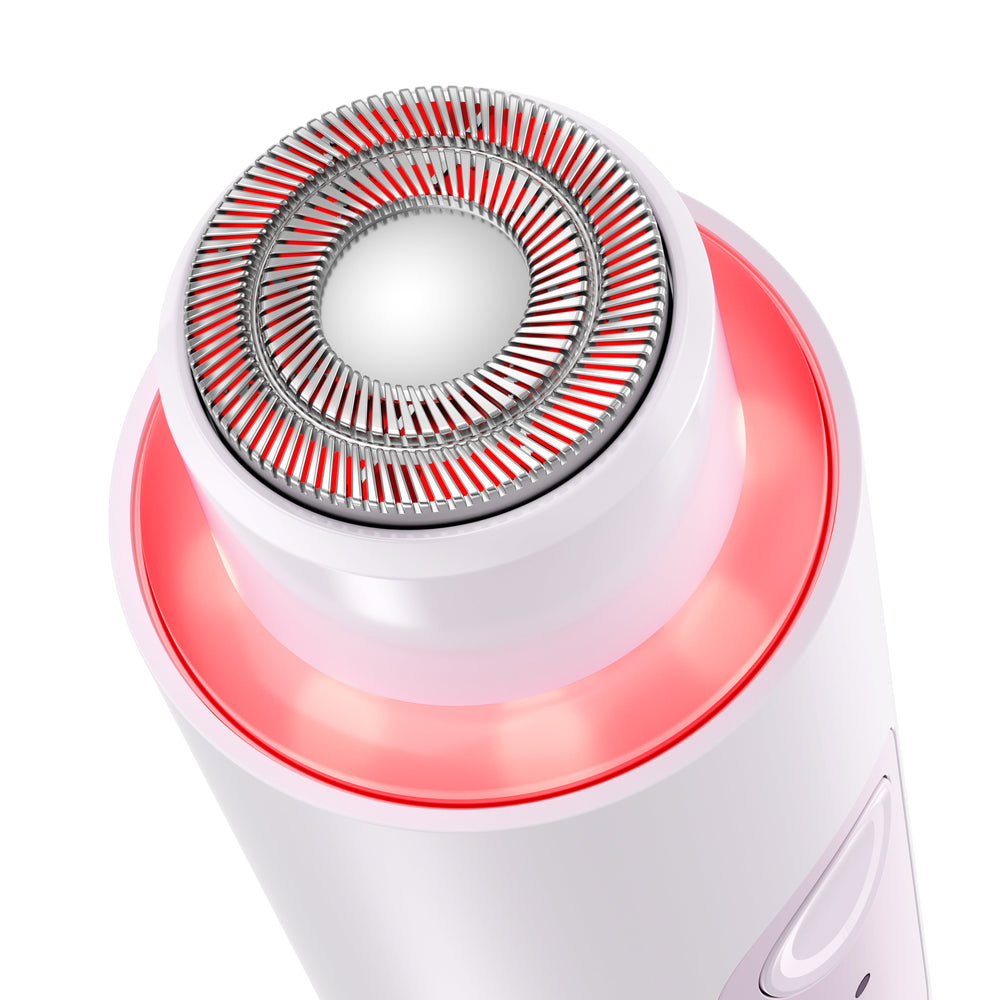LADYSPOT SpinDuo rotary shaving head with red light