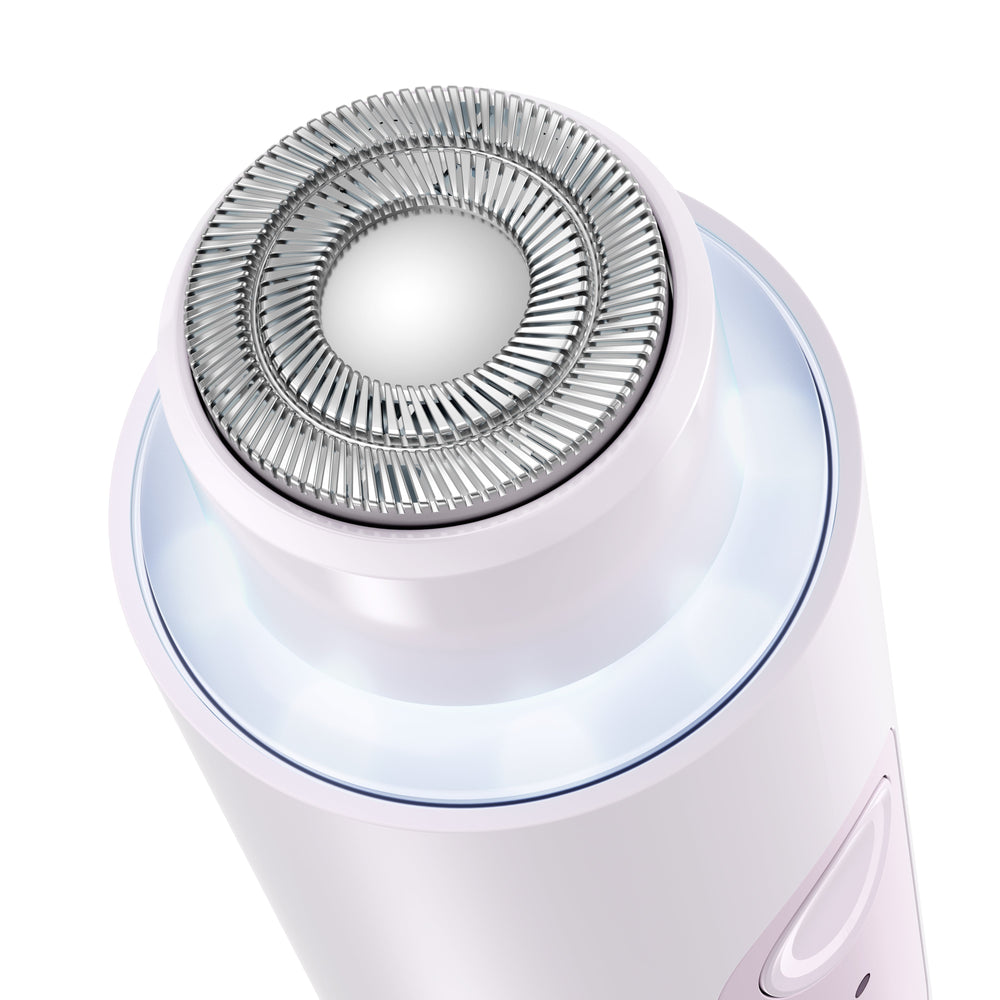 LADYSPOT SpinDuo rotary shaving head with white light